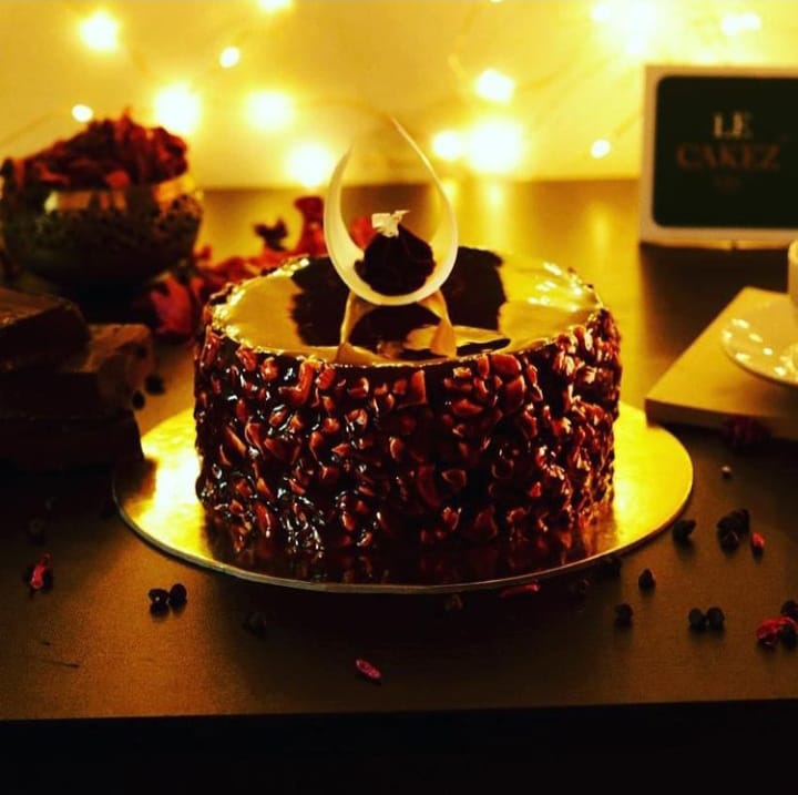 Dark Chocolate Gateau